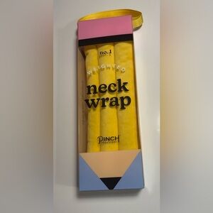 Weighted Neck Wrap - Yellow (pencil)-NEW